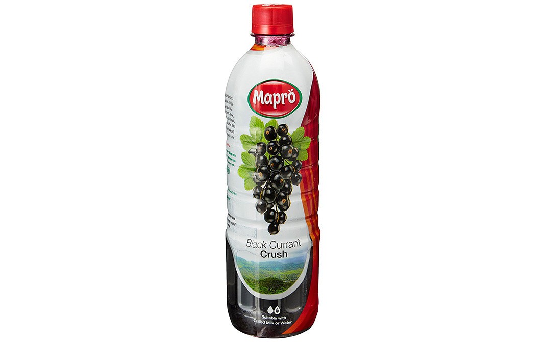 Mapro Black Currant Crush    Plastic Bottle  750 millilitre